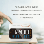 Ceas desteptator DAVIKER, radio FM - imagine 4