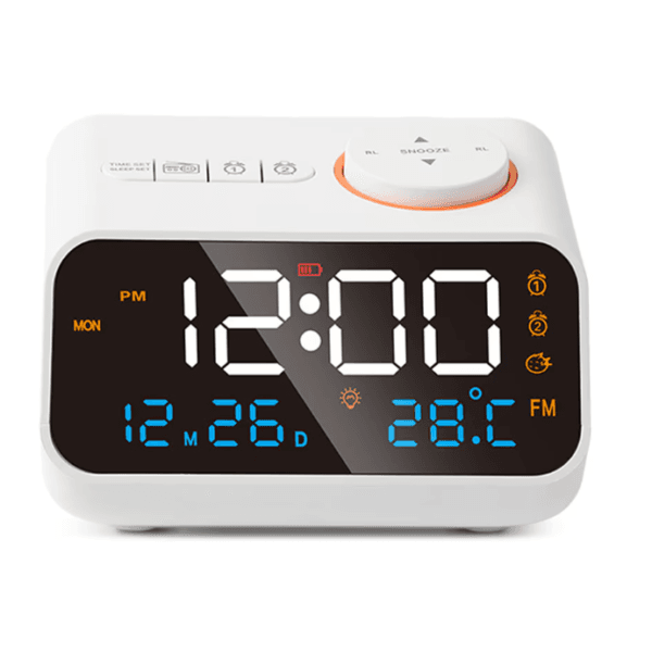 Ceas desteptator DAVIKER, radio FM