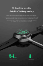 Smartwatch GT4 PRO, apel bluetooth, rezistent la apa, Notificari Apeluri/Sms/Social Media, monitorizare activitati fizice, somn, ritm cardiac, pedometru, player muzica + o curea - imagine 8