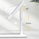 Suport universal pentru telefon sau tableta, DAVIKER, alb - imagine 3
