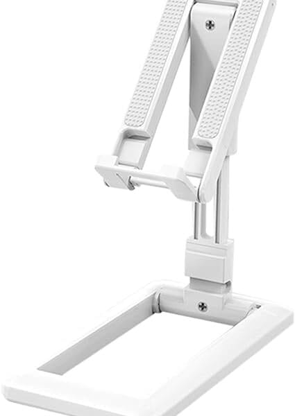 Suport universal pentru telefon sau tableta, DAVIKER, alb