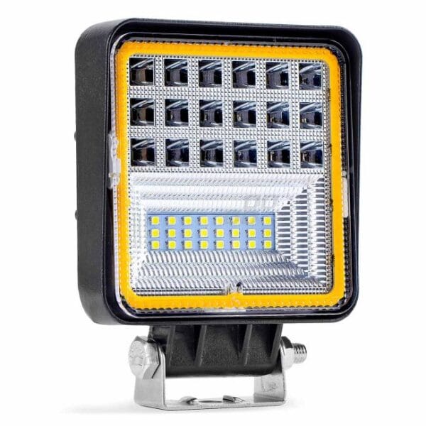 Proiector auto LED Amio 42 LED COMBO (2 Functii) 9-36V, patrat
