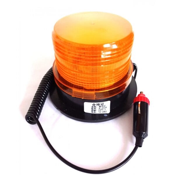 Girofar auto/camion Daviker, lumină galbenă, magnetic, 12- 24V